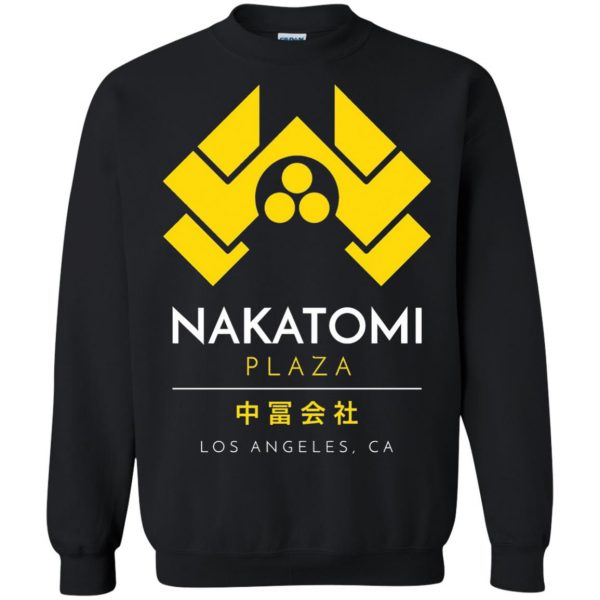nakatomi plaza sweatshirt - black