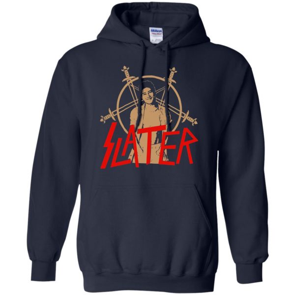 slater slayer hoodie - navy blue