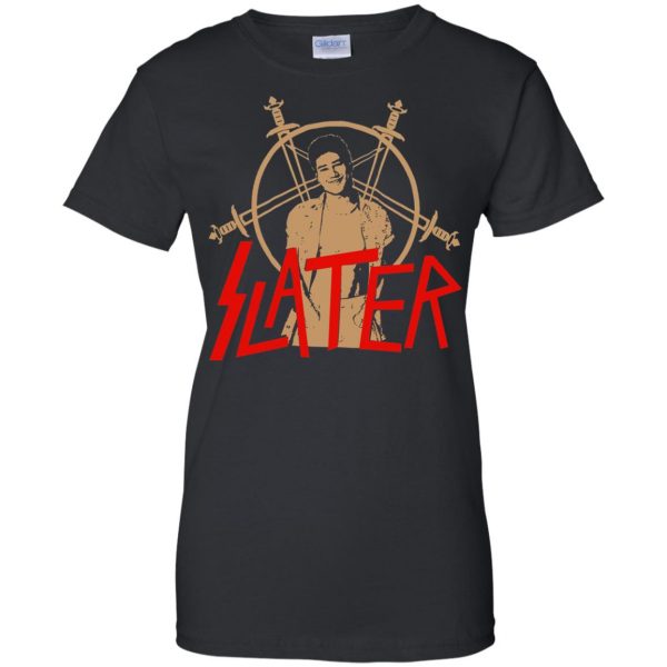 slater slayer womens t shirt - lady t shirt - black