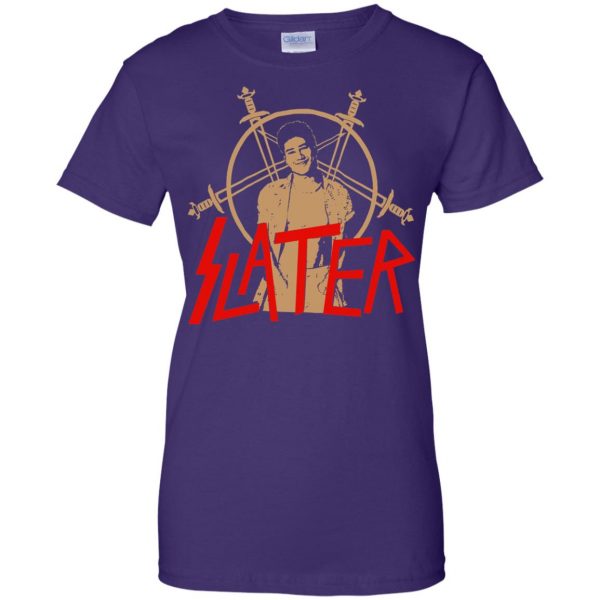 slater slayer womens t shirt - lady t shirt - purple