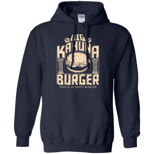 big kahuna burger hoodie - navy blue