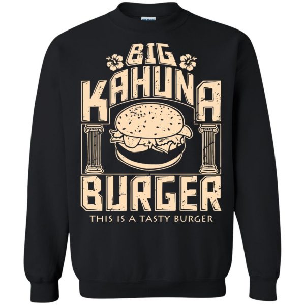 big kahuna burger sweatshirt - black