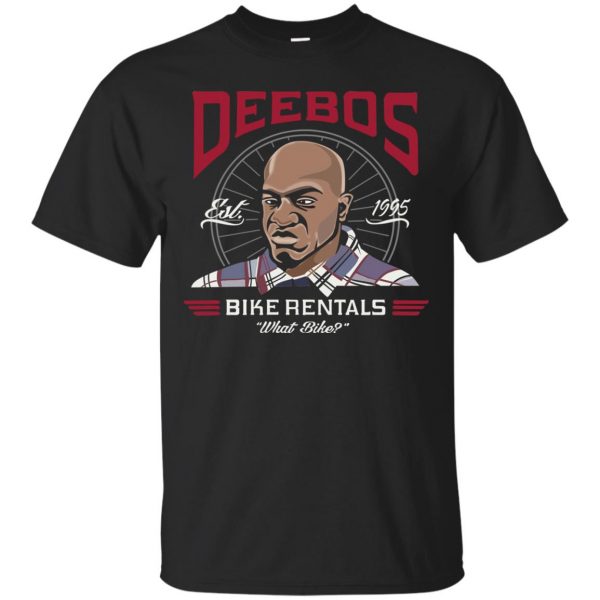 deebos bike rental shirt - black