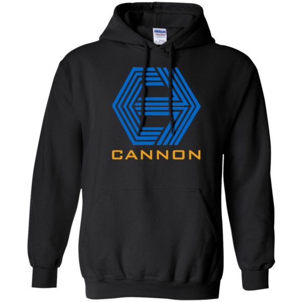 cannon films hoodie - black