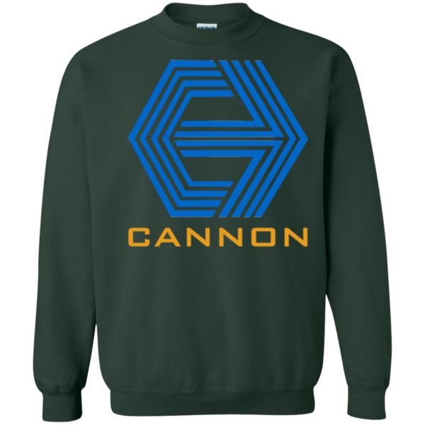 cannon films sweatshirt - forest green