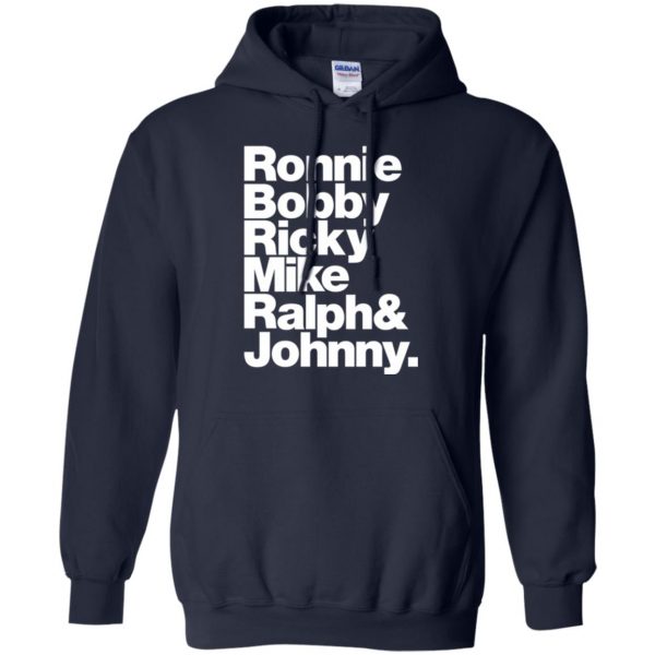 ronnie bobby ricky and mike hoodie - navy blue