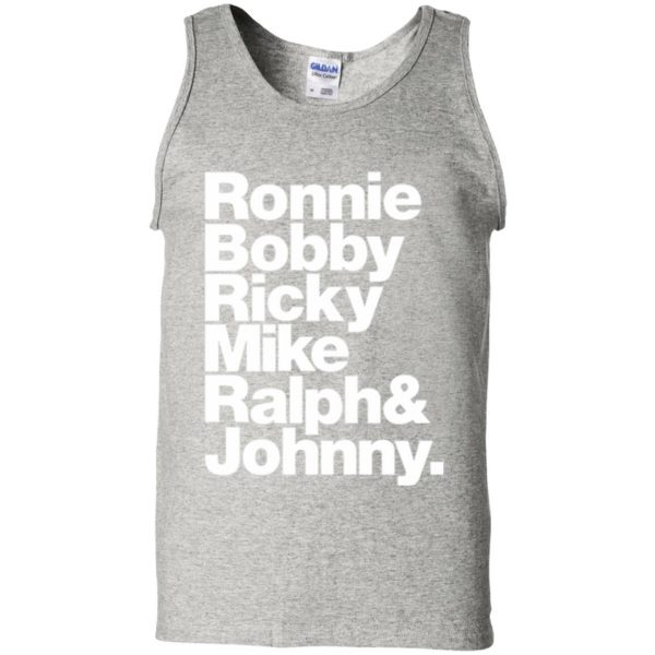 ronnie bobby ricky and mike tank top - ash
