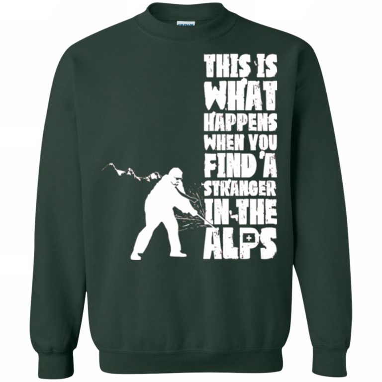 find a stranger in the alps shirt