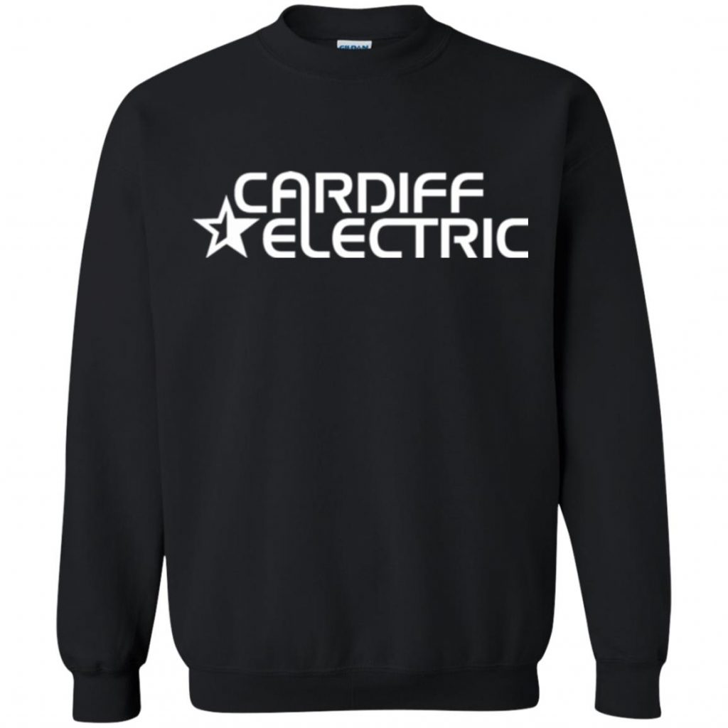 cardiff electric t shirt