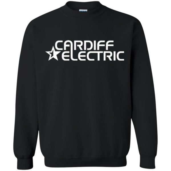 cardiff electric sweatshirt - black
