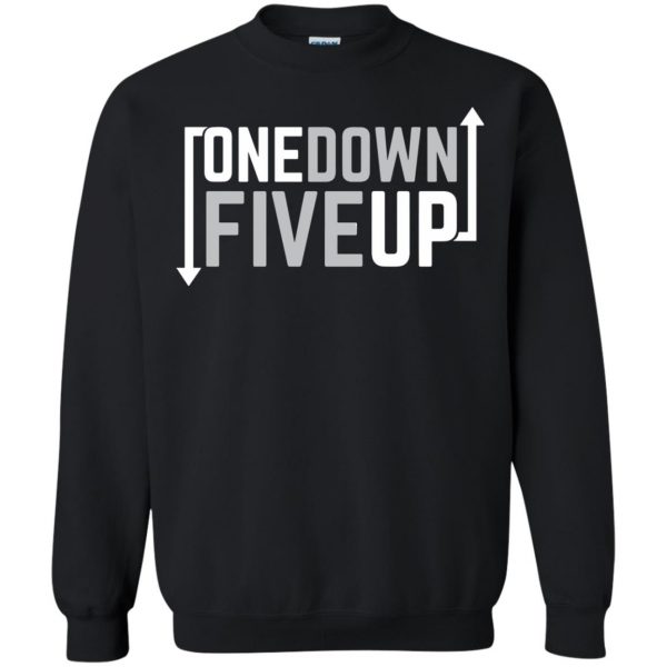 One Down Five Up sweatshirt - black