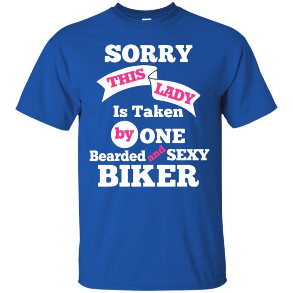 Motorcycle Gear (Taken) t shirt - royal blue