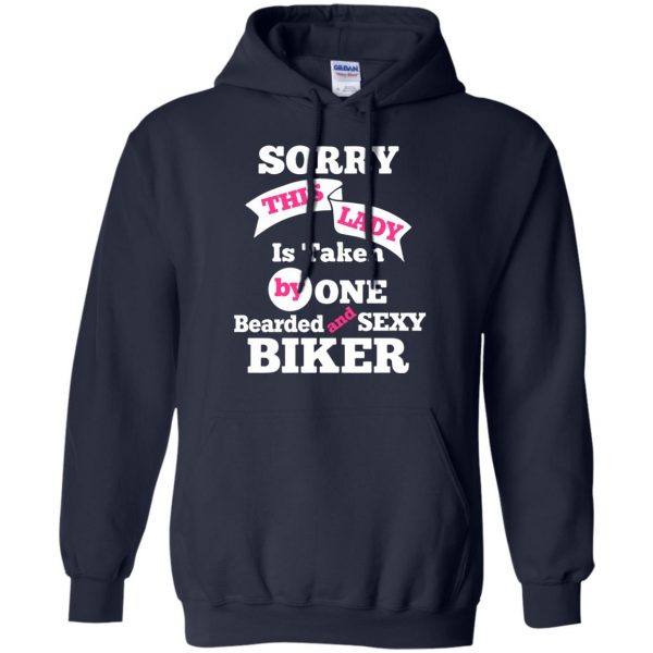 Motorcycle Gear (Taken) hoodie - navy blue
