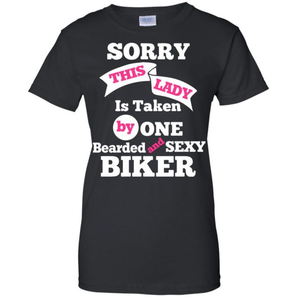Motorcycle Gear (Taken) womens t shirt - lady t shirt - black