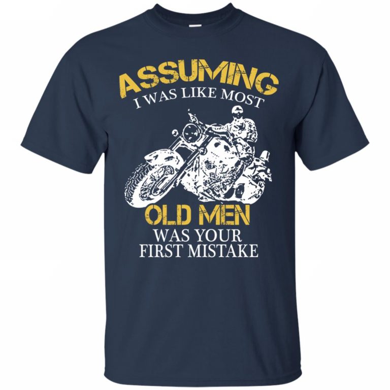 A Motorcycle Old Man T-Shirt - 10% Off - FavorMerch