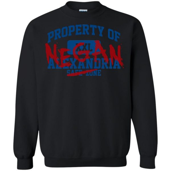 Property Of Negan sweatshirt - black