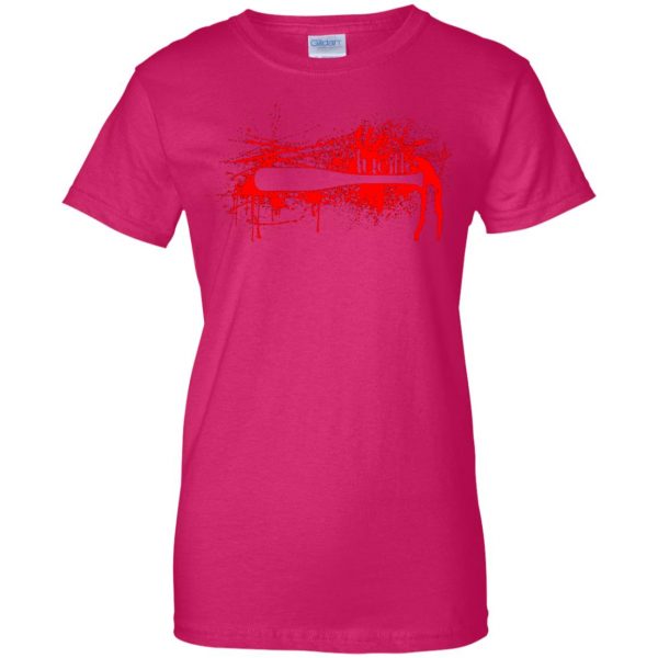 Lucille womens t shirt - lady t shirt - pink heliconia