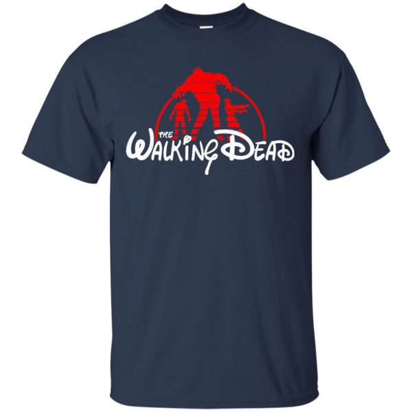 The Walking Dead t shirt - navy blue