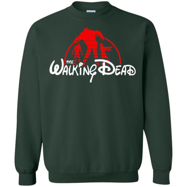 The Walking Dead sweatshirt - forest green