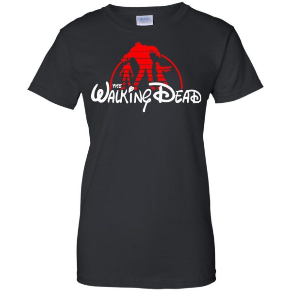 The Walking Dead womens t shirt - lady t shirt - black