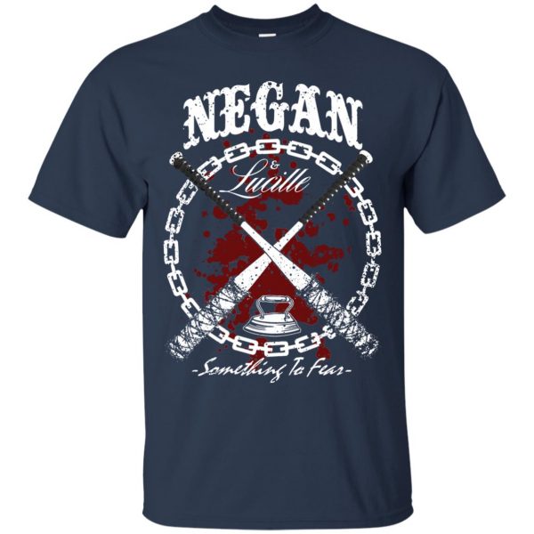 Negan & Lucille t shirt - navy blue