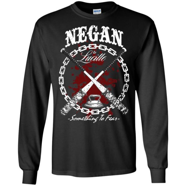 Negan & Lucille long sleeve - black