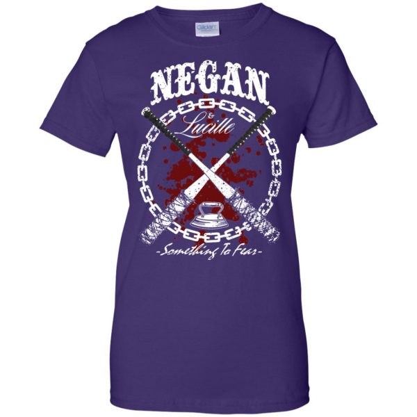 Negan & Lucille womens t shirt - lady t shirt - purple