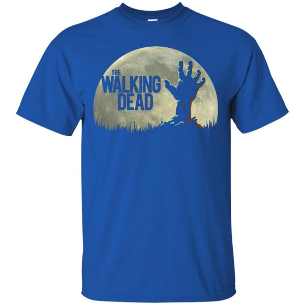 The Walking Dead t shirt - royal blue