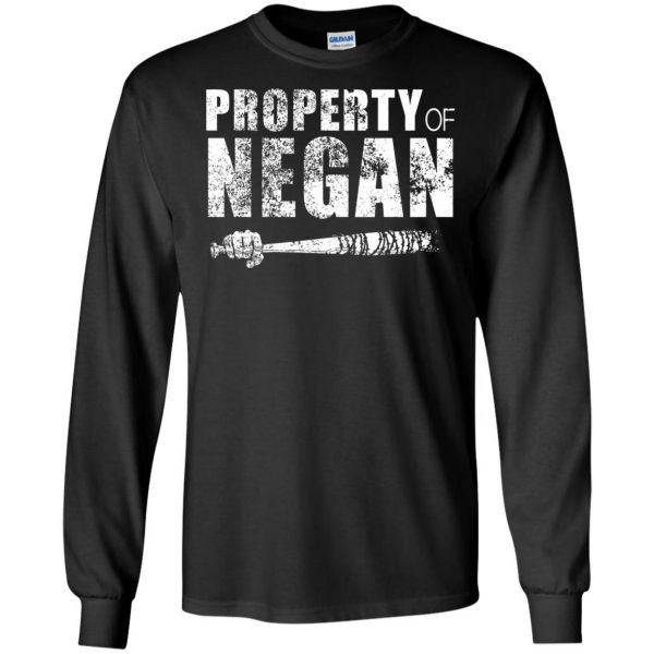 Property Of Negan long sleeve - black