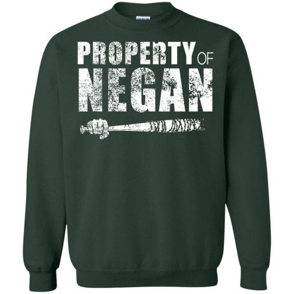 Property Of Negan sweatshirt - forest green