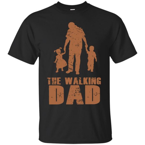 Walking Dad T-shirt - black