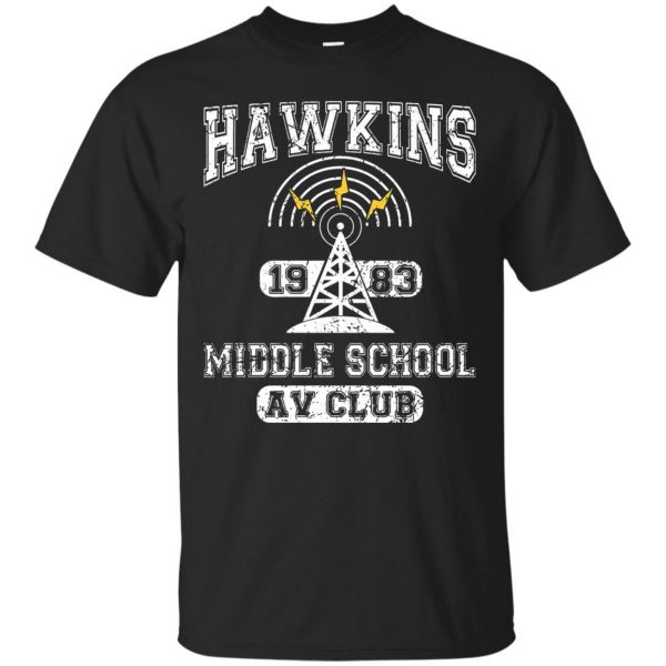 Hawkins High School T-shirt - black