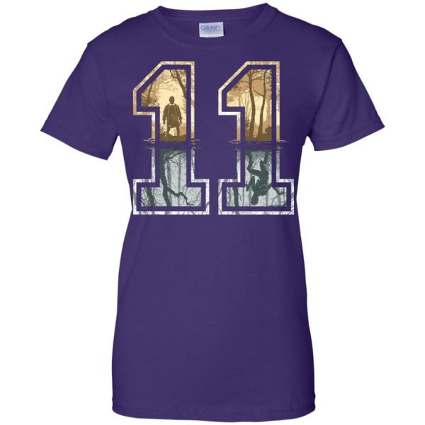 Eleven womens t shirt - lady t shirt - purple