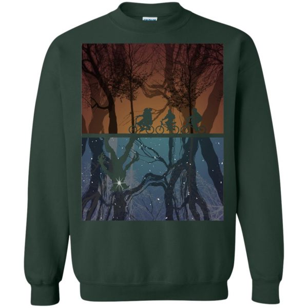 Stranger Forest sweatshirt - forest green