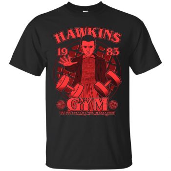 Hawkins Gym T-shirt - black