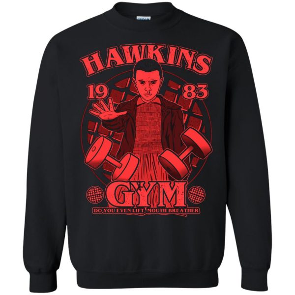 Hawkins Gym sweatshirt - black