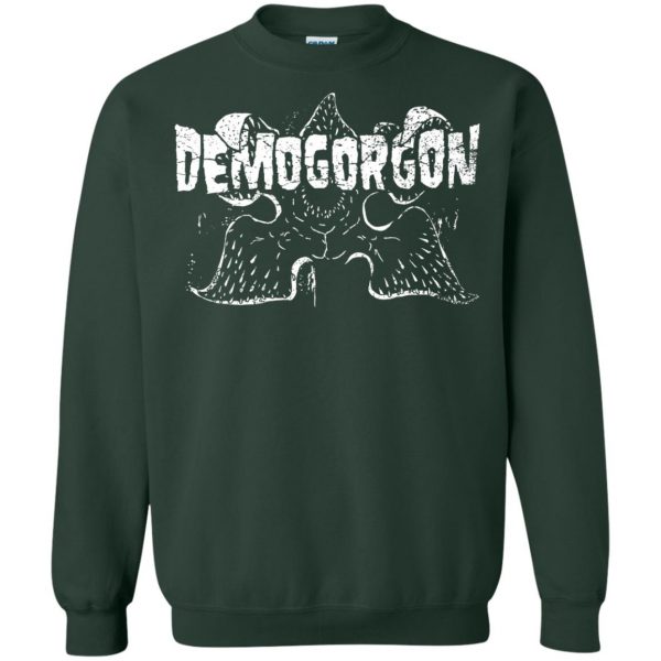 Demogorgon sweatshirt - forest green