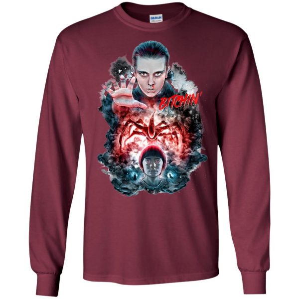 Eleven and Will long sleeve - maroon