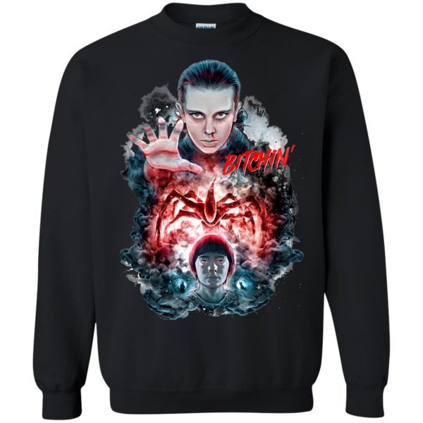 Eleven and Will sweatshirt - black