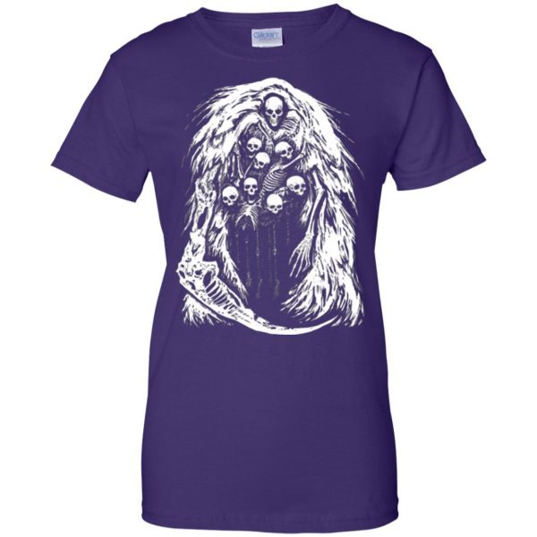 gravelord nito womens t shirt - lady t shirt - purple
