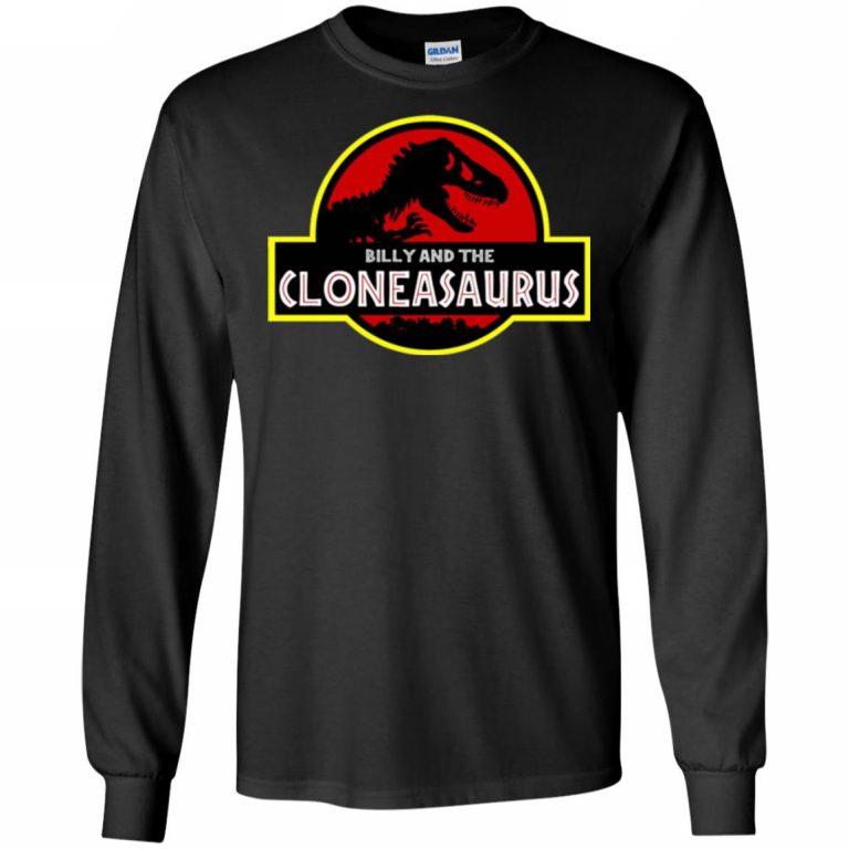 billy and the cloneasaurus t shirt