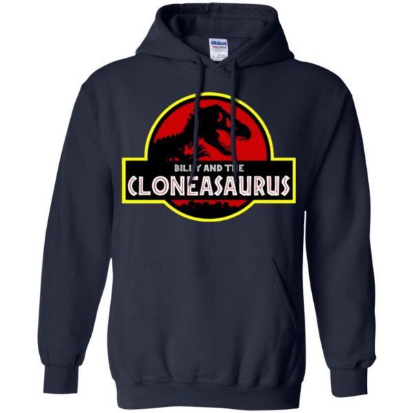 billy and the cloneasaurus hoodie - navy blue