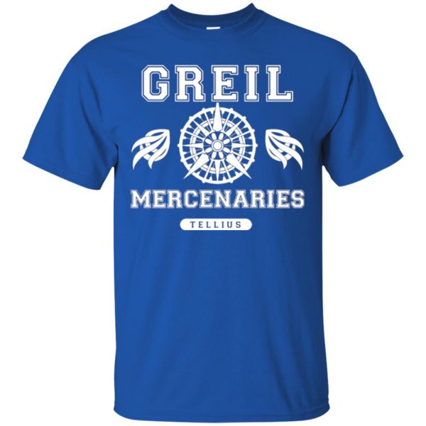 greil mercenaries t shirt - royal blue
