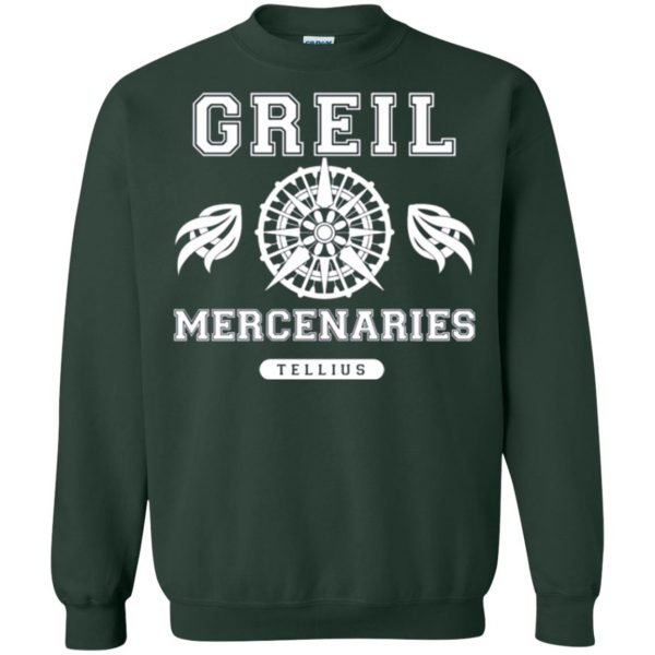 greil mercenaries sweatshirt - forest green