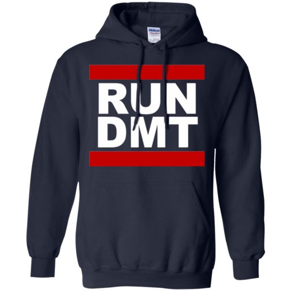 run dmt hoodie - navy blue