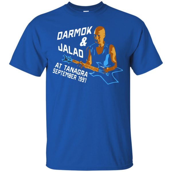 darmok and jalad at tanagra t shirt - royal blue