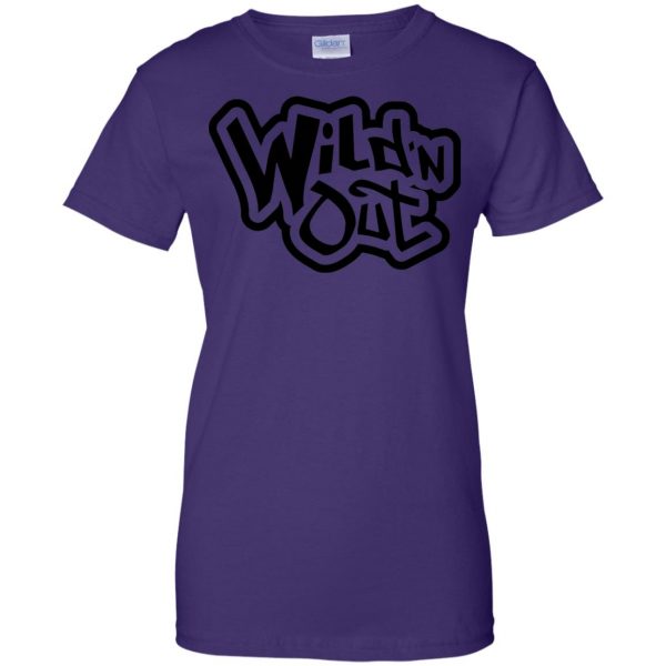 wild n out womens t shirt - lady t shirt - purple