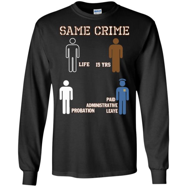 same crimes long sleeve - black