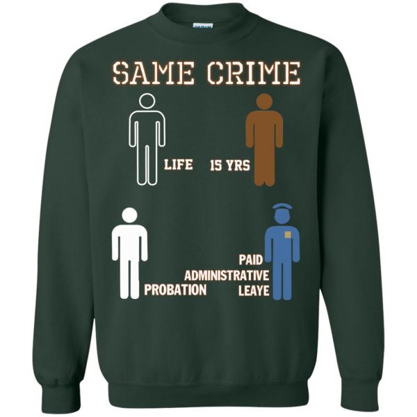same crimes sweatshirt - forest green