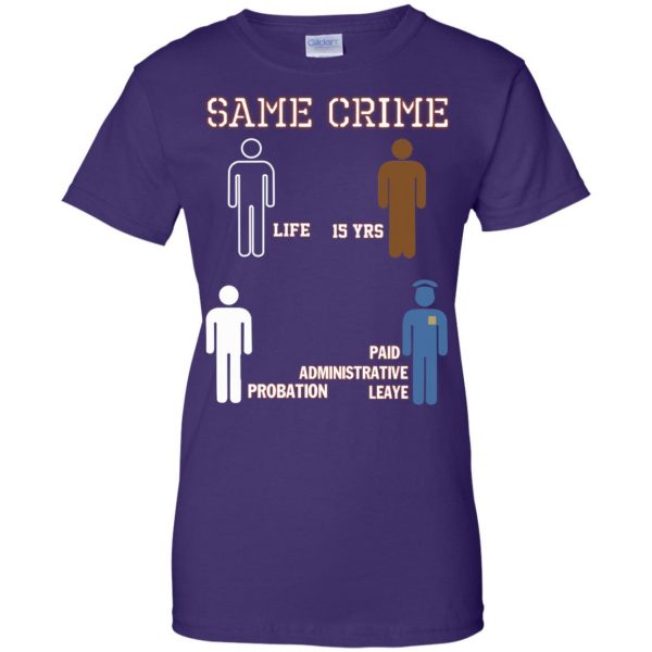 same crimes womens t shirt - lady t shirt - purple